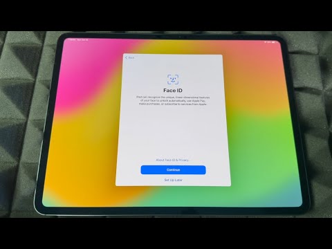 Do you need to Set Up Face ID on new iPad?