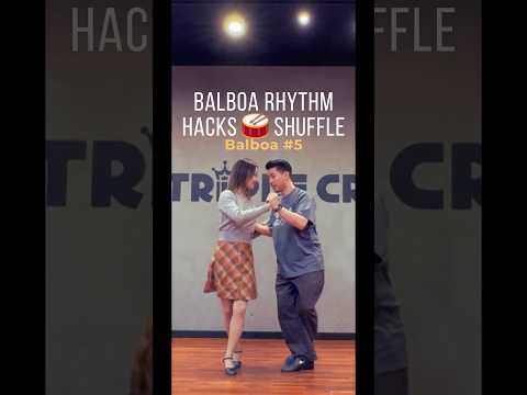 Balboa Rhythm Hacks 🥁 (Shuffle & Kick-Ball-Change!) #shorts #swingdance #취미생활