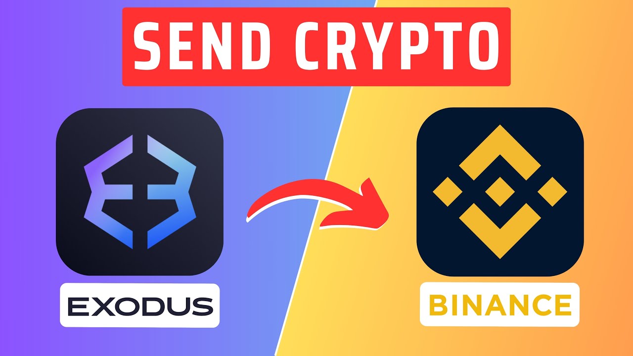 How To Transfer/ Send Crypto From Exodus Wallet To Binance