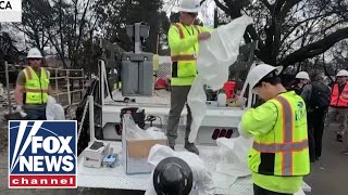 EPA crews remove toxic chemicals from California rubble