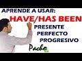 Clases inglés | Estructura gramatical Presente Perfecto Progresivo - HAVE / HAS BEEN