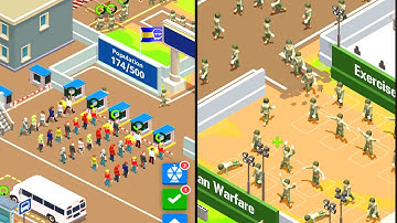 Idle Army Base MAX LEVEL  EVOLUTION  - EXPLOSIVE TRAINING  -- HMG -  Tanks - Spec OPS