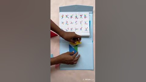 Wooden Magnetic Tangram