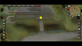 OSRS / Beginner Anagram clue [ Rug Dater ] Talk To Gertude / location : West of Varrock . Net Worth