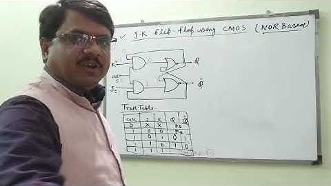 J k Flip Flop using CMOS