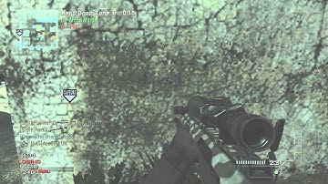 MW3 - triple feed quick scoping