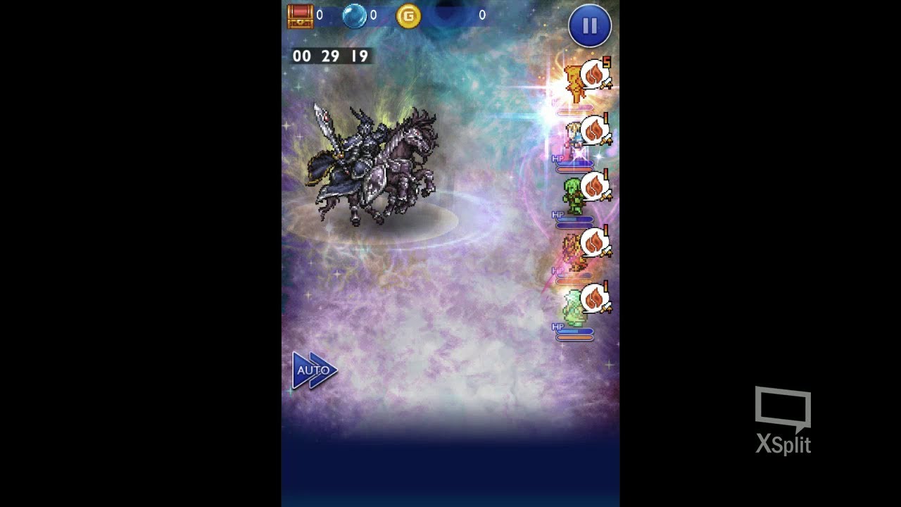 [FFRK] [E] Dark Odin (Ice - Weakness Fire) - Master Clear [