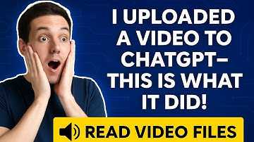 37 - Ik heb een video geüpload naar ChatGPT - dit is wat het deed!