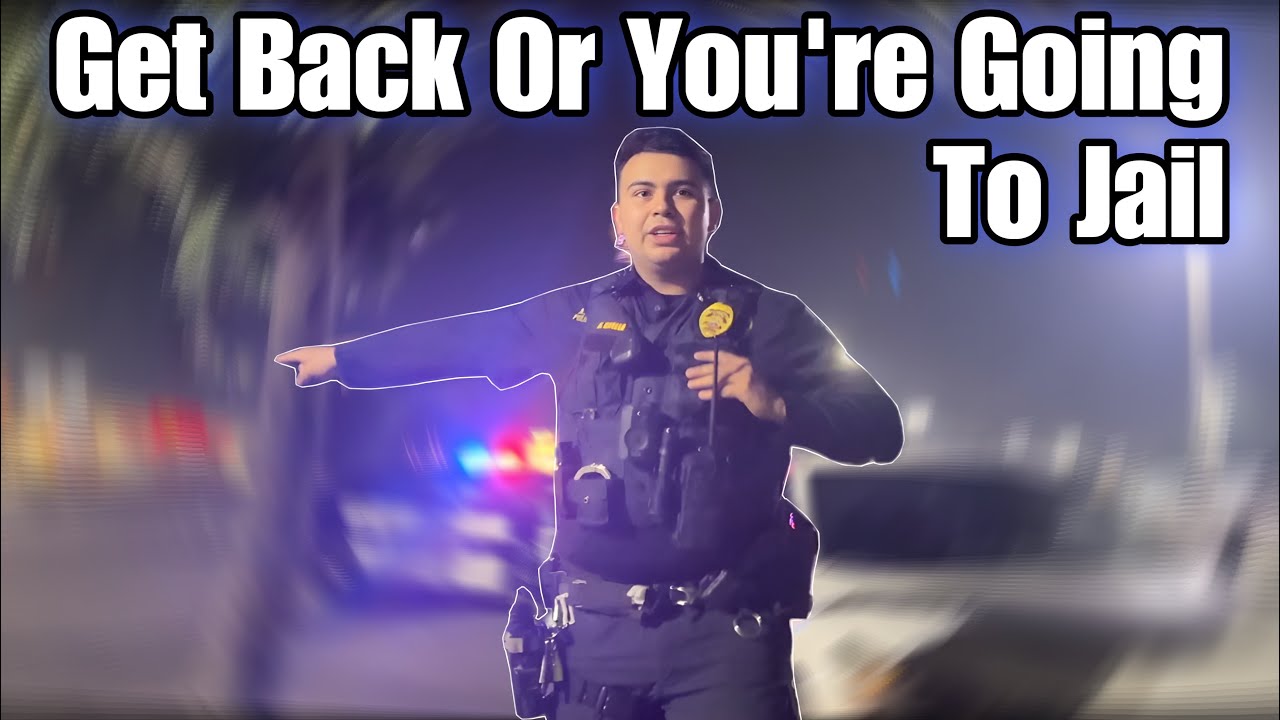Cop Tries To Arrest Me For Filming - YouTube