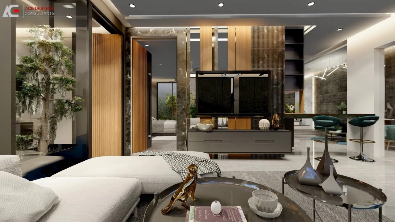 "Beautiful 1 Kanal House Basement Interior Design | A Perfect Blend of ...