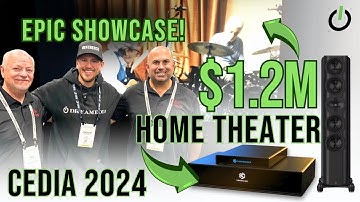 CEDIA 2024: Step Inside a $1.2 Million Home Theater Marvel!