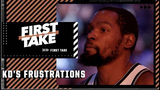 Kevin Durant opens up about frustrations with the Nets | First Take