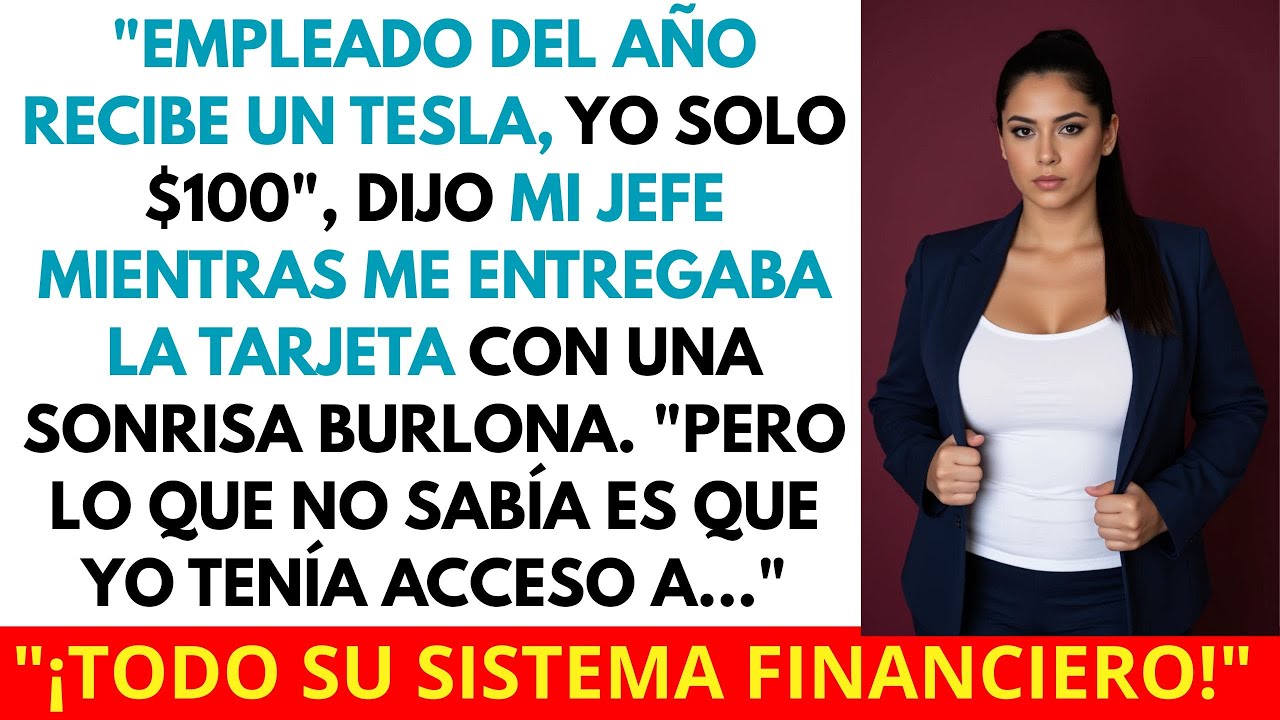 Mi Jefe Humilló Mi Esfuerzo Con $100, Mientras A Otro Le Dio Un Tesla… Yo Le Volteé El Juego