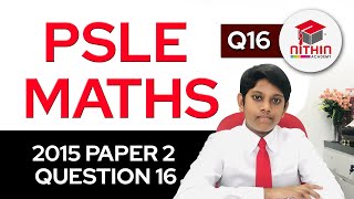 PSLE Math 2015 | Paper 2 Question 16 | Primary 6 Singapore | Grouping and Gap Difference