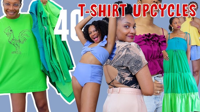 6 NEW WAYS HOW TO CROP T-SHIRT WITHOUT CUTTING, NO SCISSORS