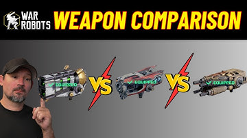 War Robots Hazard vs Growler vs Regulator Weapon Comparisons