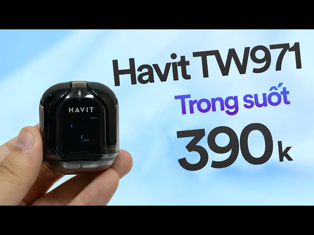 Review Havit TW971: 390k thiết kế ngầu đét cho dân chơi!