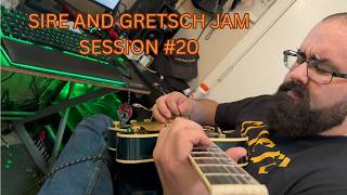 Sire and Gretsch Shuffle Blues in Am #20 | Electric Blues