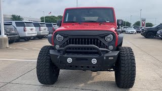 2015 Jeep Wrangler McKinney TX FL657137 screenshot 5