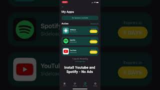 Install Modified IPA of Spotify and YouTube with No Ads screenshot 3