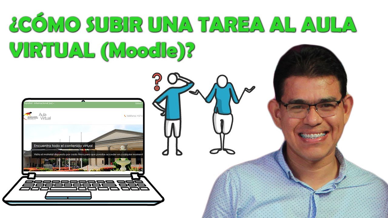 CÓMO SUBIR ⬆️ UNA TAREA 📑 EN MOODLE-AULA VIRTUAL 💻 - YouTube