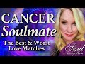 If you are a Cancer, learn about your Soulmate! Best & Worst Zodiac Love Matches for Cancers!