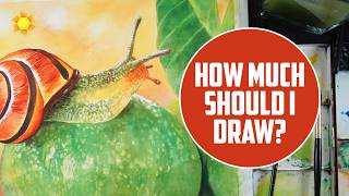 Q&A: 7 types of drawing in my painting process