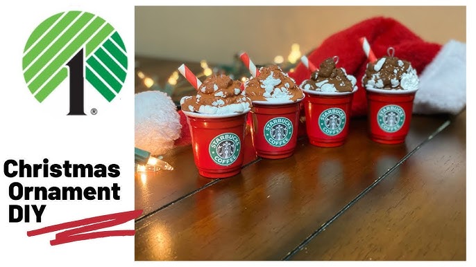 DIY Starbucks Latte Ornament Tutorial » Homemade Heather