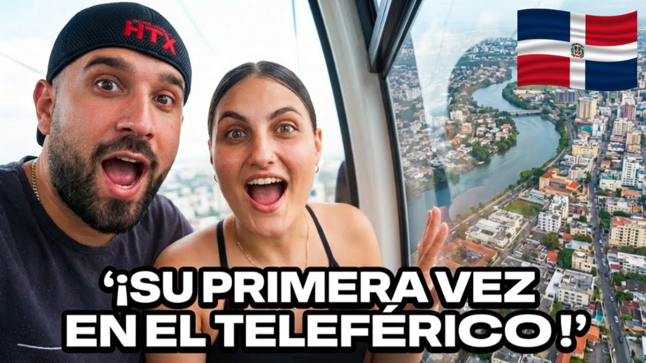🔥 Mi amiga Cubana 🇨🇺 se sube al Teleférico por PRIMERA VEZ EN Republica Dominicana 🇩🇴 y pasó ESTO!