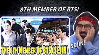 The 8th Member Of BTS Sejin Manager | Reaction
