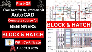 hatch pattern in AutoCAD |hatch problem in AutoCAD | block editor in AutoCAD #hatching