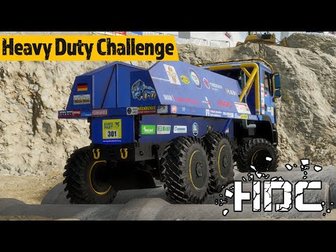 Lastik Deformasyonlu Kamyonlar! Heavy Duty Challenge (beta) İlk Bakış