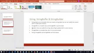 String Buffer vs String Builder vs String