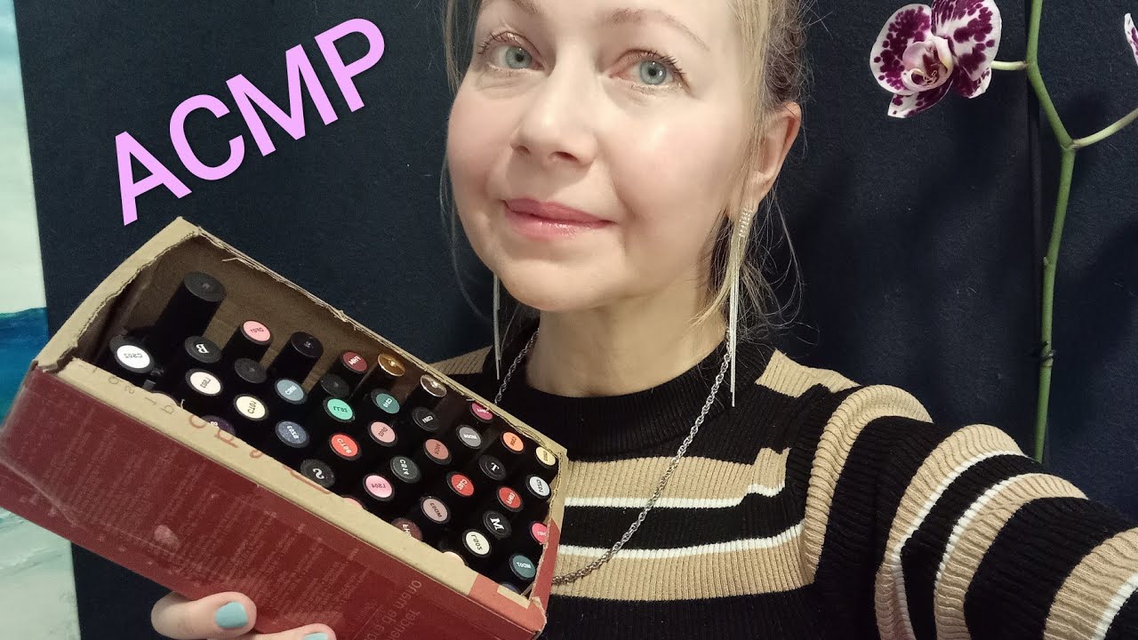 АСМР МАНИКЮР ГЕЛЬ ЛАК РОЛЕВАЯ ИГРА. ШЁПОТ.