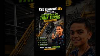 BYD Yangwang U8's INSANE Tank Turn Test 😱 Future SUV is Here! #shorts