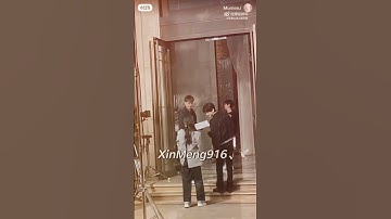 #thefirstfrost behind the scene #baijingting #zhangruonan #shorts #cdrama