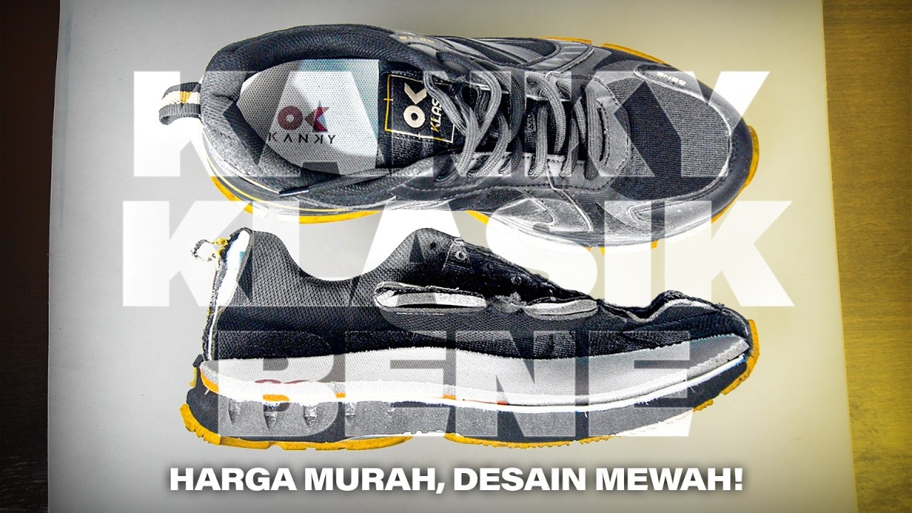 HARGA MURAH, DESAIN MEWAH! - REVIEW SEPATU KANKY KLASIK BENE