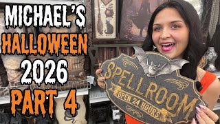 MICHAELS HALLOWEEN 2026! Conjuring Nightfall & Hallowed Halls + Marshalls Code Orange 🦇🧙🏼✨