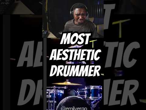 Is this guy the most aesthetic drummer #drummer #drums #trending #music