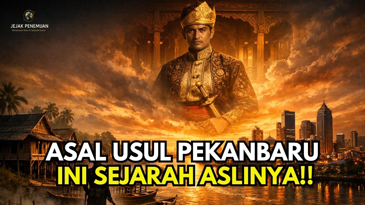 ASAL USUL PEKANBARU TERNYATA BERAWAL DARI PASAR SUNGAI? INI SEJARAH ASLINYA!