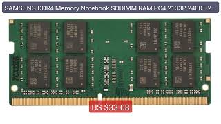 SAMSUNG DDR4 Memory Notebook SODIMM RAM PC4 2133P 2400T 2666V ... — Best Buy 2026 | Great Quality!