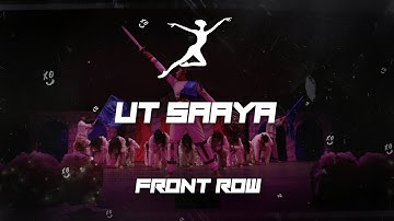 [First Place] UT Saaya | Front Row | Jazba 2025 | Groove with XO
