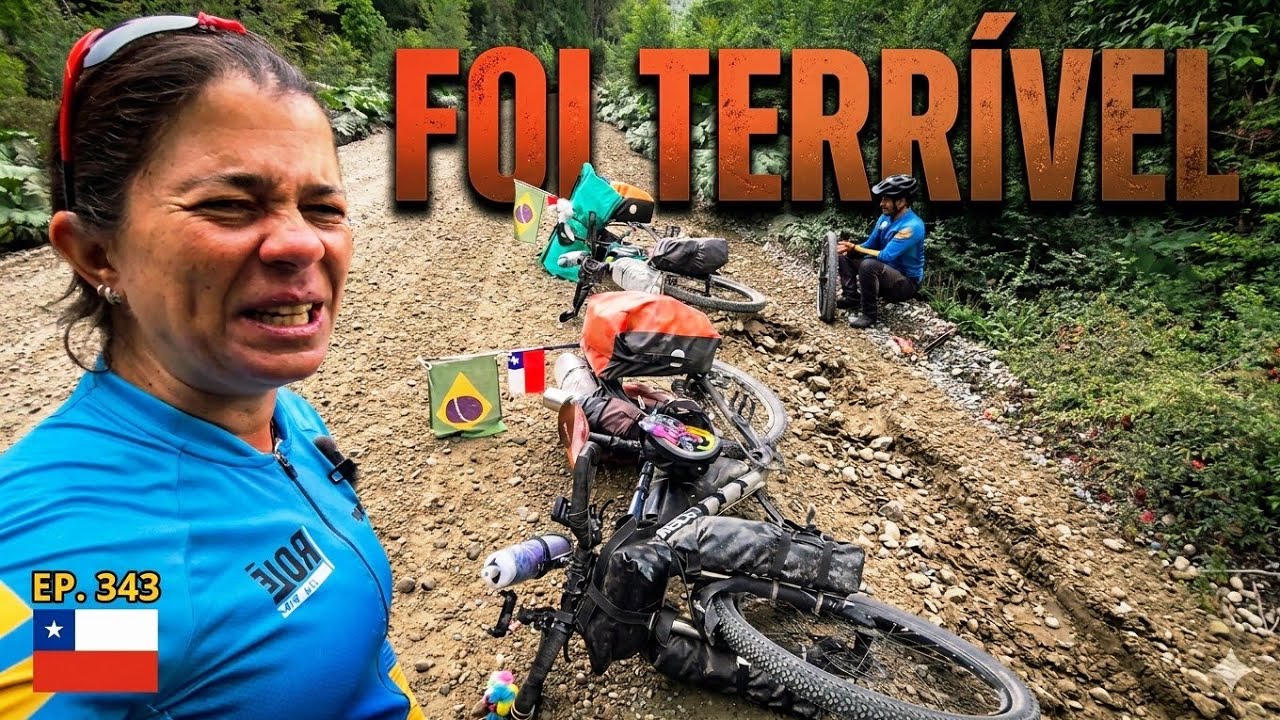 Encaramos a PIOR ESTRADA da VIAGEM pelo Chile