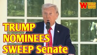 TRUMP NOMINEES SWEEP Senate: 175+ Confirmations After Rule Change | World Order Watch