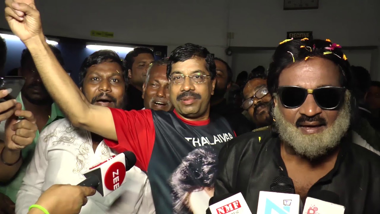 RAJINIKANTH FANS CELEBRATE KAALA release