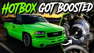 Procharged burnout truck (hotbox)