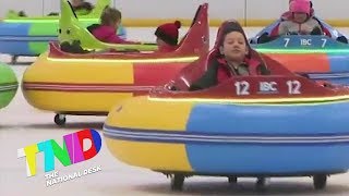 Bumper cars on ice