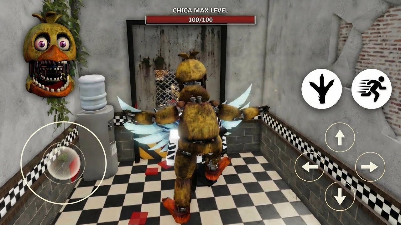 What If I BECOME Chica Max Level | FNAF Eternal Nights (Roblox)