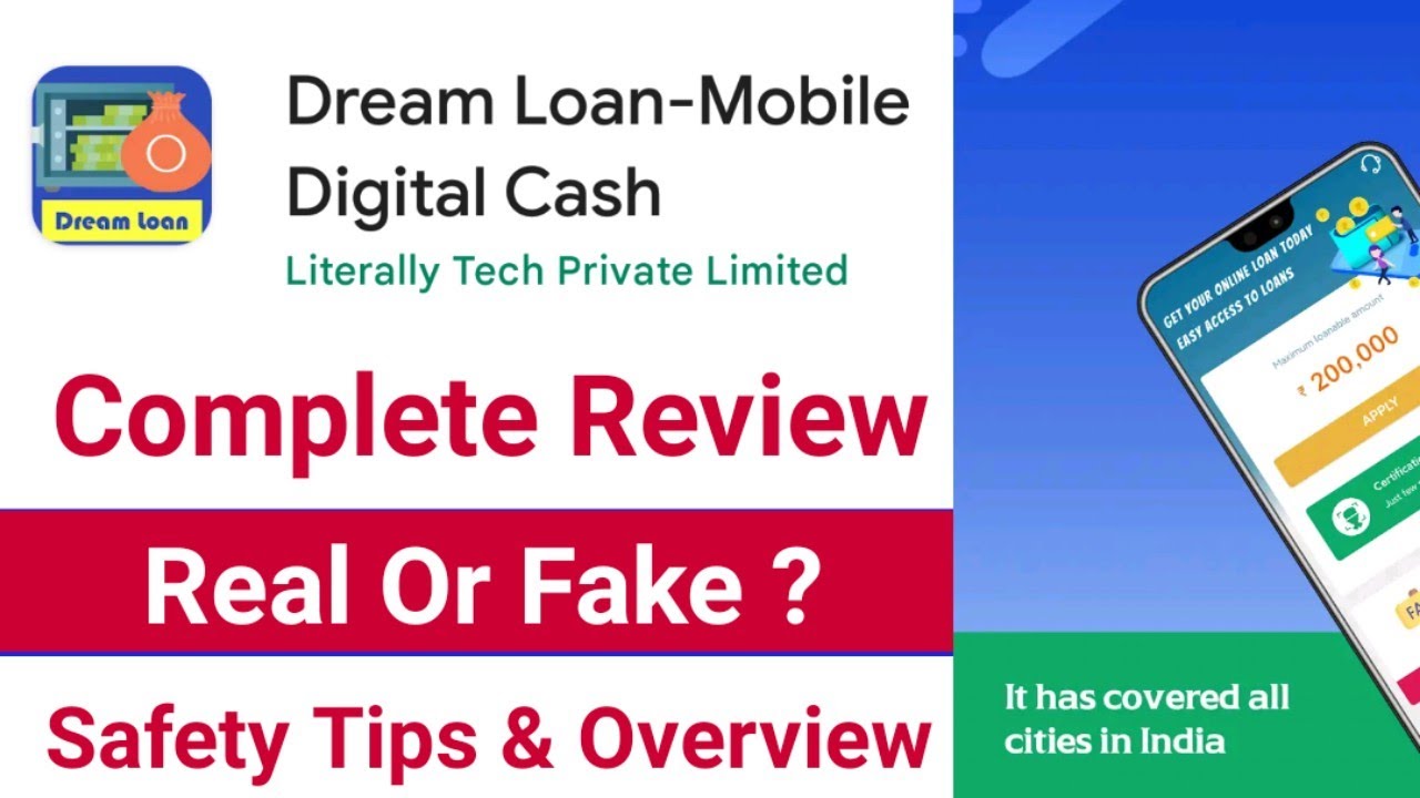 Dream Loan Mobile Digital Cash App Review 2022 | Dream Loan App Real Or  Scam ? Dream Loan App Review - YouTube
