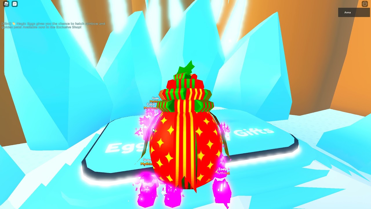 I JUST HATCHED THE HUGE FESTIVE CAT IN JUST 1 HATCH